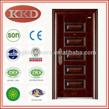Popular de lujo residencial seguridad Exterior puerta KKD-101With CE, BV, SONCAP